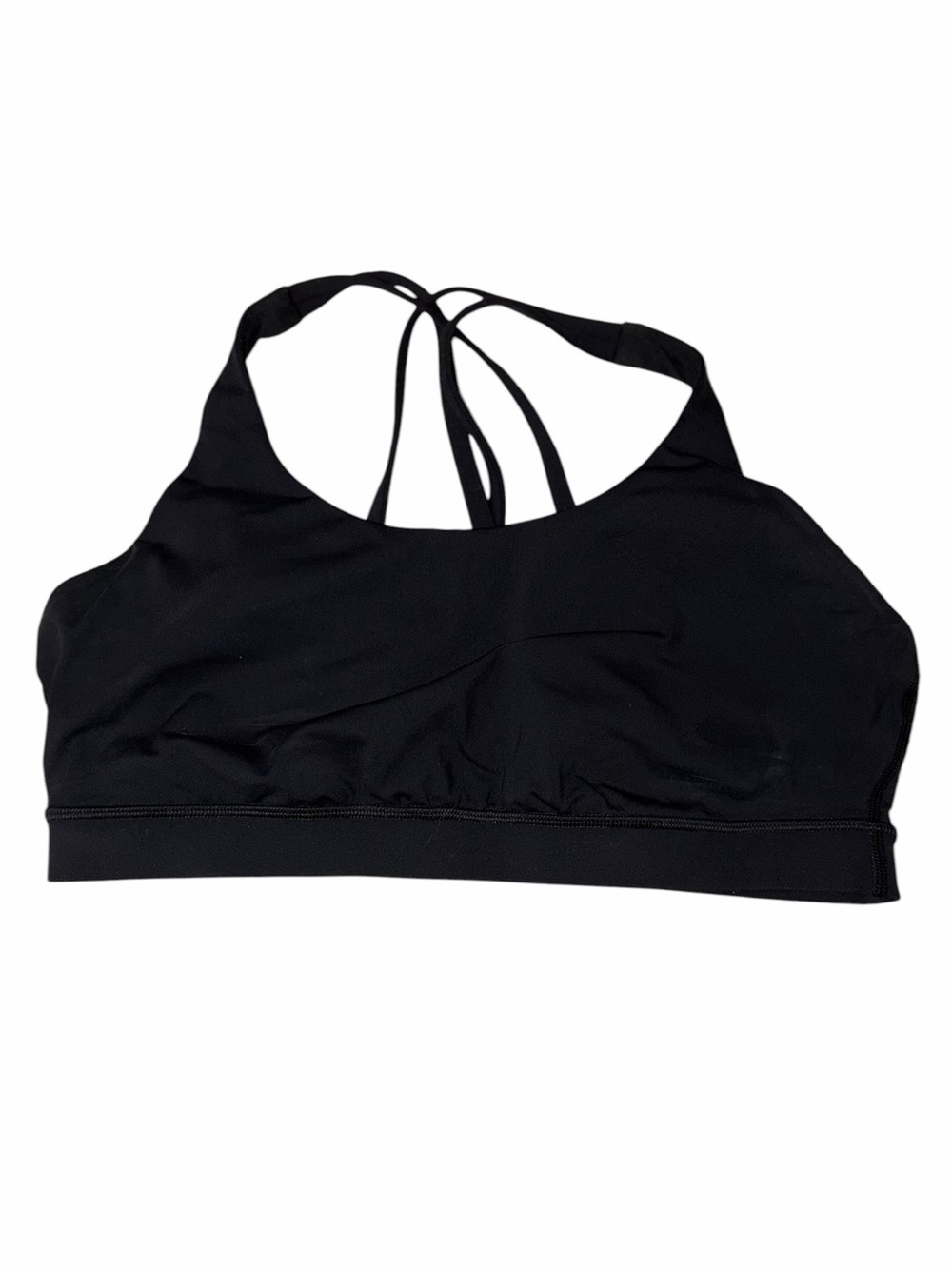 Black Strappy Sports Bra - Women Intimates & Sleepwear